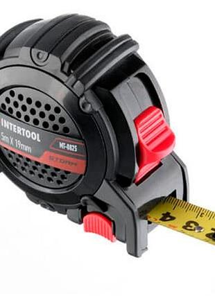 Рулетка intertool 5 м x 19 мм storm магнит (mt-0825)