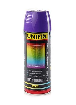 Эмаль универсальная unifix 400мл ral 4005 сине-сиреневый (951021)
