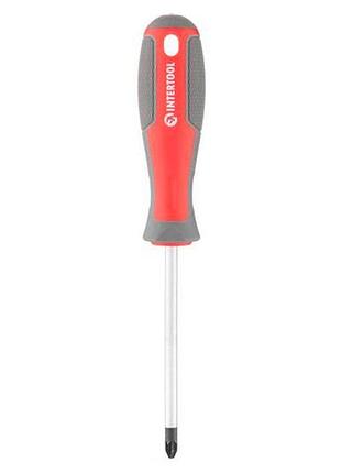 Викрутка intertool pz2 x 100 мм pro (vt-3333) 3