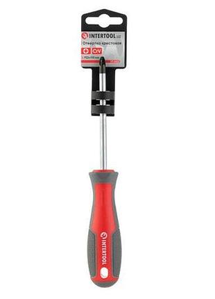 Викрутка intertool pz2 x 100 мм pro (vt-3333) 5