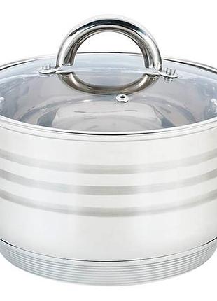 Кастрюля нержавеющая maestro 200 мм x 3.9 л (mr-3513-20)