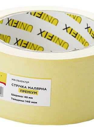 Стрічка малярська unifix 48 мм x 40 м преміум (mr-7840472p)
