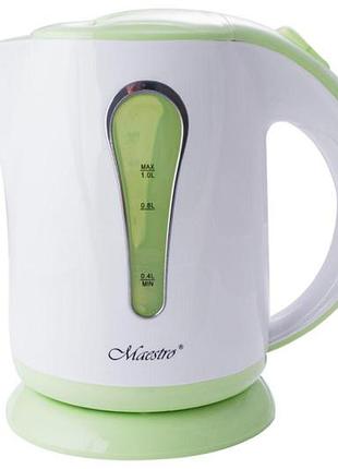 Электрочайник maestro mr-028-green (mr-028-green)