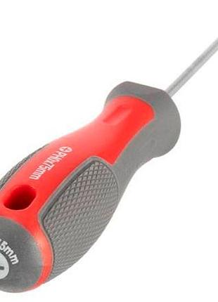 Отвертка intertool ph0 x 75 мм pro (vt-3313) 2