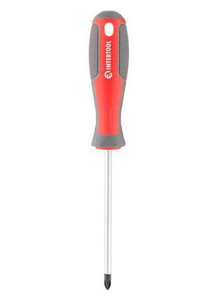 Викрутка intertool ph1 x 100 мм pro (vt-3316) 3