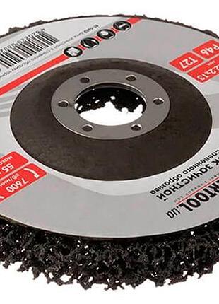 Диск зачистной вспененный intertool 125 x 13 мм x p46 черный (bt-0602)