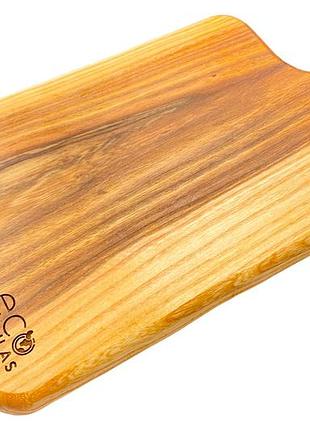 Доска разделочная eco tabulas 400 x 200 x 27мм с ручкой lux (ас52)