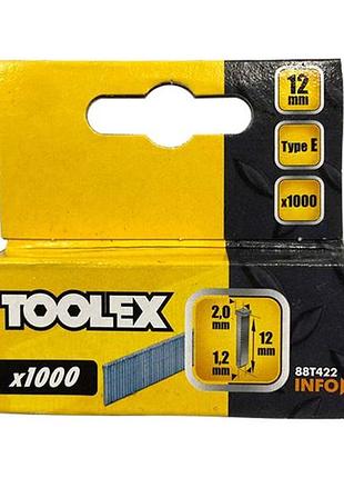 Цвях toolex 12мм (88т422)