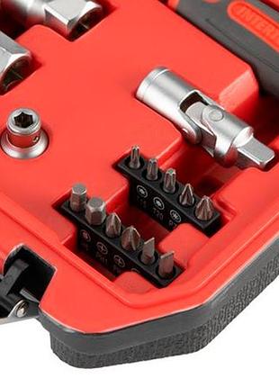 Набір інструменту intertool 3/8" x 39од red (et-9039) 7