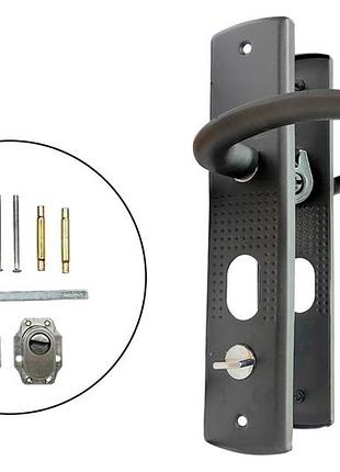 Ручка для металлических дверей fzb hy-a1809 правая orb (15-148-06)