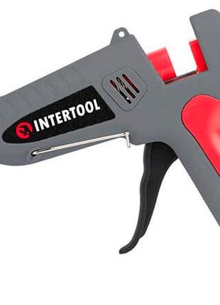 Пистолет клеевой intertool 11.2 мм x 100 вт (rt-1106)