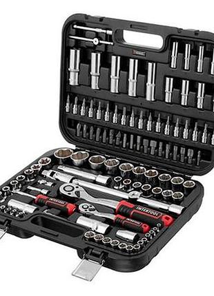 Набір інструменту intertool 1/4" x 1/2" 110 од. storm (et-8110)