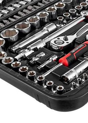 Набор инструмента intertool 1/4" x 1/2" 110 ед. storm (et-8110) 4