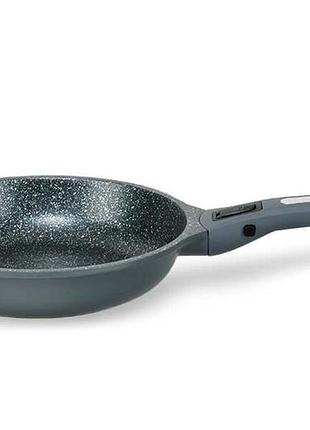 Сковорода антипригарная maestro 240мм xylan marble съемная ручка (mr-1208-24)
