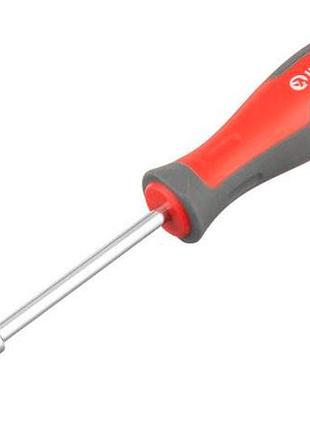 Викрутка intertool 1/4" x 100 мм з магнітним утримувачем pro (vt-3300)