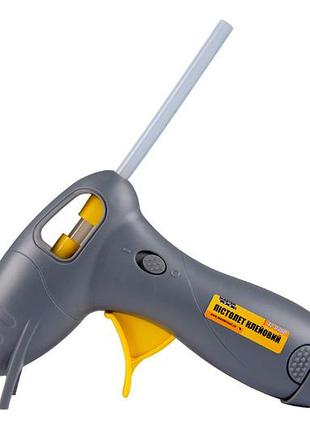 Пистолет клеевой на батарейках mastertool 7.2 мм x 7 вт (42-0400)