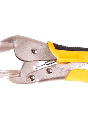 Клещи зажимные mastertool 230 мм u-образные (07-0908)