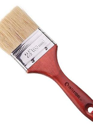 Кисть intertool английская 2.5" kt-1063 (kt-1063)