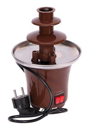 Шоколадний фонтан фондю mini chocolate fondue fountain -210х80х150мм (110725)