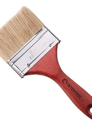 Кисть intertool английская 3.5" (kt-1090)
