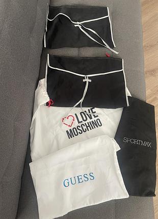Фірмові мішечки max mara, guess, moschino, sportmax