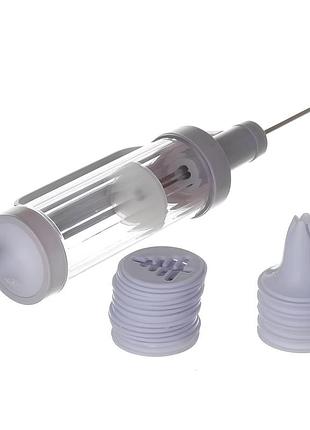 Шприц для печива та насадки для декорування cookie press and cake decorator set