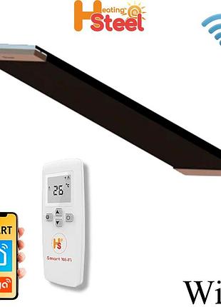 Алюминиевый потолочный инфракрасный обогреватель hsteel iah 2600 (2600 вт, серия wi-fi) (black (черный))