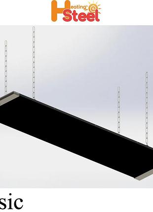 Алюминиевый потолочный инфракрасный обогреватель hsteel iah 4000 (4000 вт, серия basic) (black (черный))