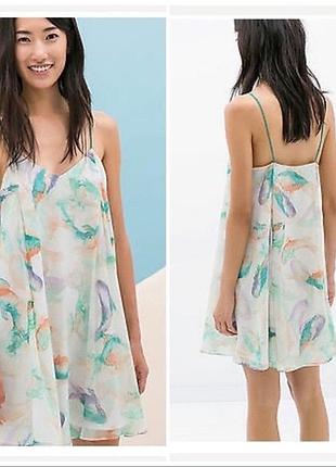 Zara, плаття, сукня, ніжне, коротке