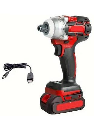 Электрический гайковерт ma752 24v с 2 аккумуляторами red