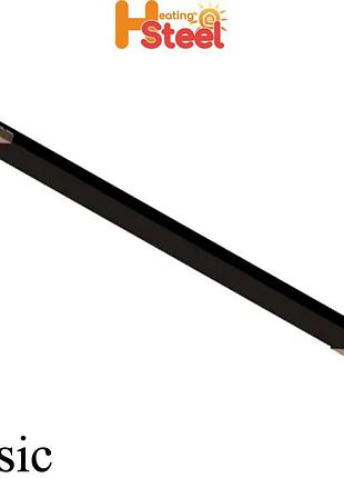 Алюминиевый потолочный инфракрасный обогреватель hsteel iah 800 (800 вт, серия basic) (black (черный))
