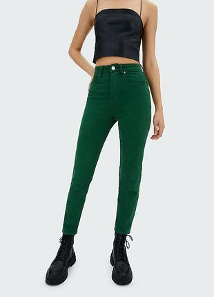Джинсы женские узкие mom slim fit 38