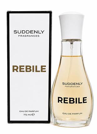 Женская парфюмированная вода suddenly fragrances rebile, 75 мл