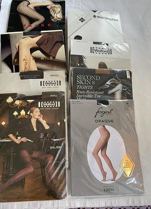 Колготы wolford  falke оригинал 44 s 46 м с новые в упаковке