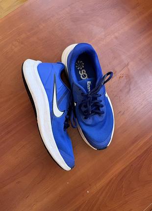 Кросівки nike на хлопчика сині 35 p 24 см