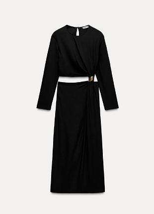 Сукня жіноча zara з вирізом xs
