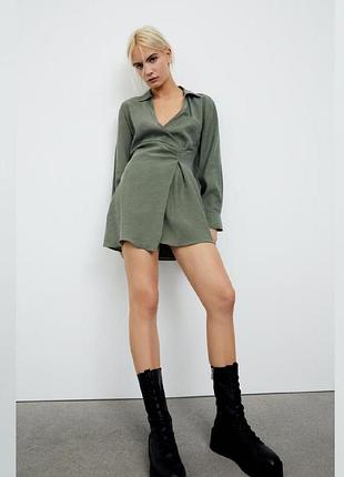 Сукня з довгим рукавом zara xl