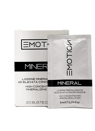 Минеральный лосьон кrom emotion mineral 20 bustine реконструкция и защита волос 20х8 мл.