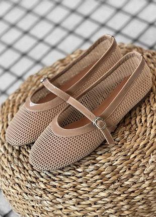 Women's ballet flats beige dl7286