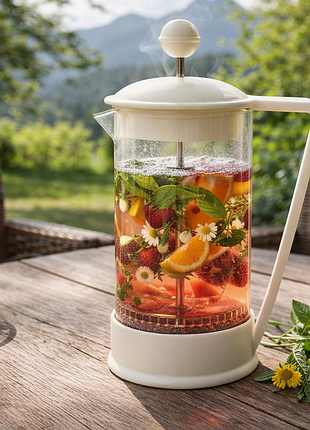 Чайник заварювальний french press 0,35 л white