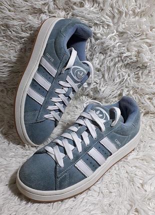 Замшевые кроссовочки adidas, 37-37,5 размер