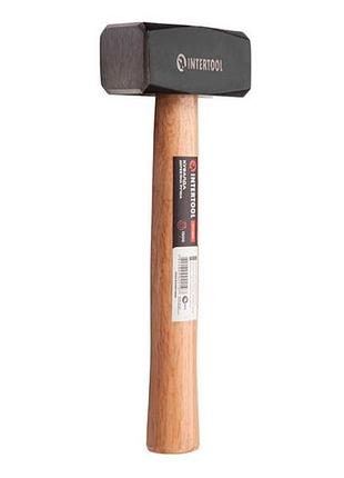 Кувалда intertool 1500г ручка дерево (ht-0221) 3