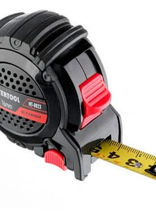 Рулетка intertool 3 м x 16 мм storm магнит (mt-0823)