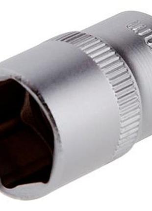 Головка шестигранная intertool 18мм x 1/2" матовая (et-2018)