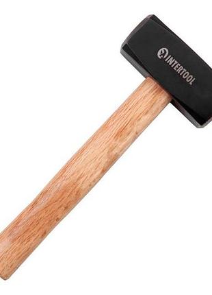 Кувалда intertool 2000г ручка дерево (ht-0222) 2