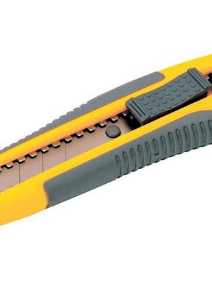 Нож mastertool 18 мм автозамок + 2 лезвия (17-0119)