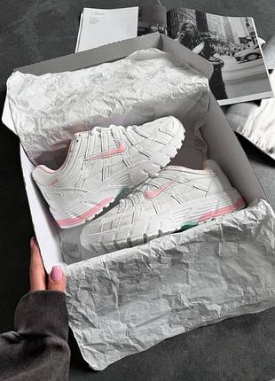 Nike p-6000 white pink