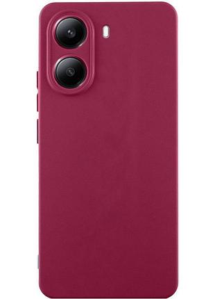 Чехол silicone cover ummi lakshmi full camera (aa) для motorola edge 50 fusion бордовый / marsala