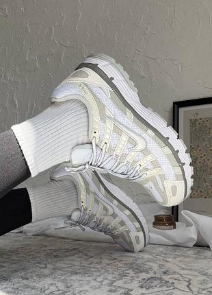Nike p-6000 white grey 9