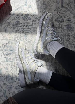 Nike p-6000 white grey 7